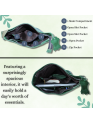  Women's Bucket Style Buffalo Leather Green Shoulder Crossbody Laptop Office Bag